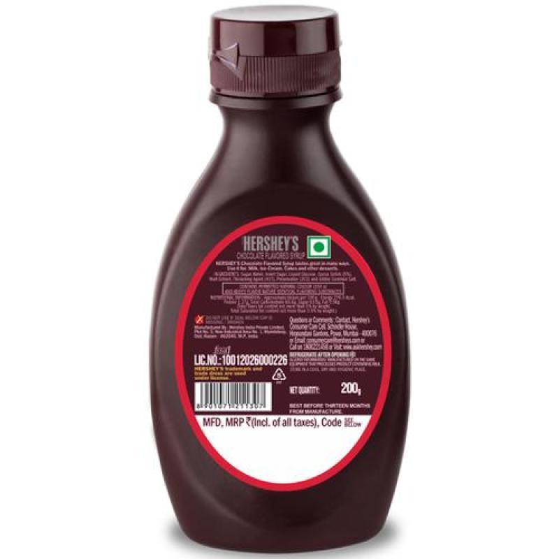 Hershey's Chocolate Flavoured Syrup, 200 g