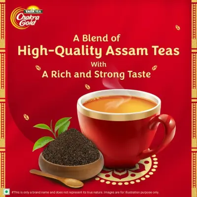 Tata Tea Chakra Gold Dust Tea, Strong Tea With Long Lasting Taste, Black Tea