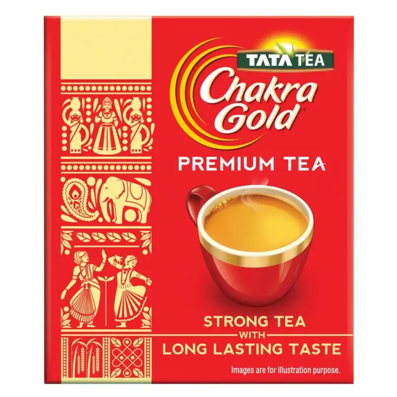 Tata Tea Chakra Gold Dust Tea, Strong Tea With Long Lasting Taste, Black Tea