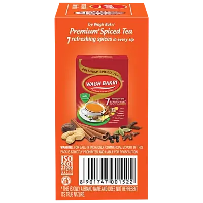 Wagh Bakri Premium Leaf Tea, 500 g Carton
