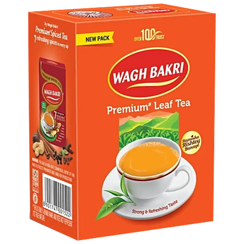 Wagh Bakri Premium Leaf Tea, 500 g Carton