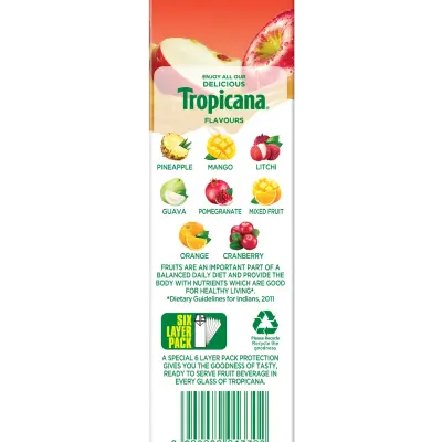 Tropicana 100% Apple Fruit Juice