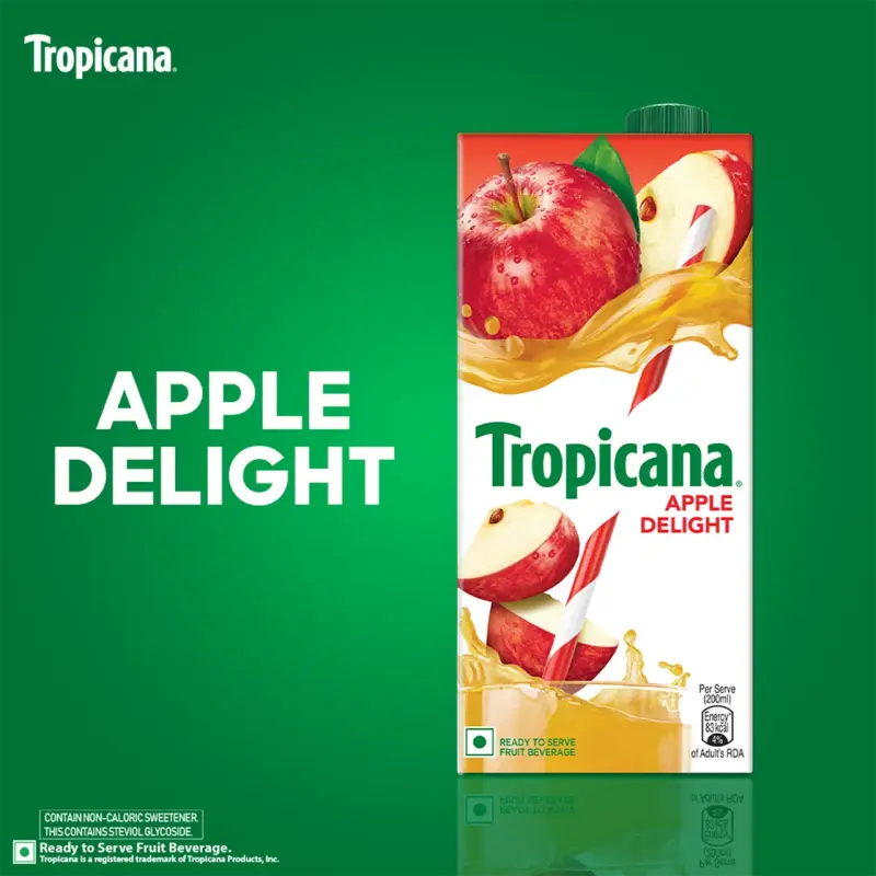 Tropicana 100% Apple Fruit Juice