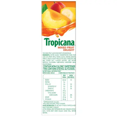 Tropicana 100% Mixed Fruit Juice