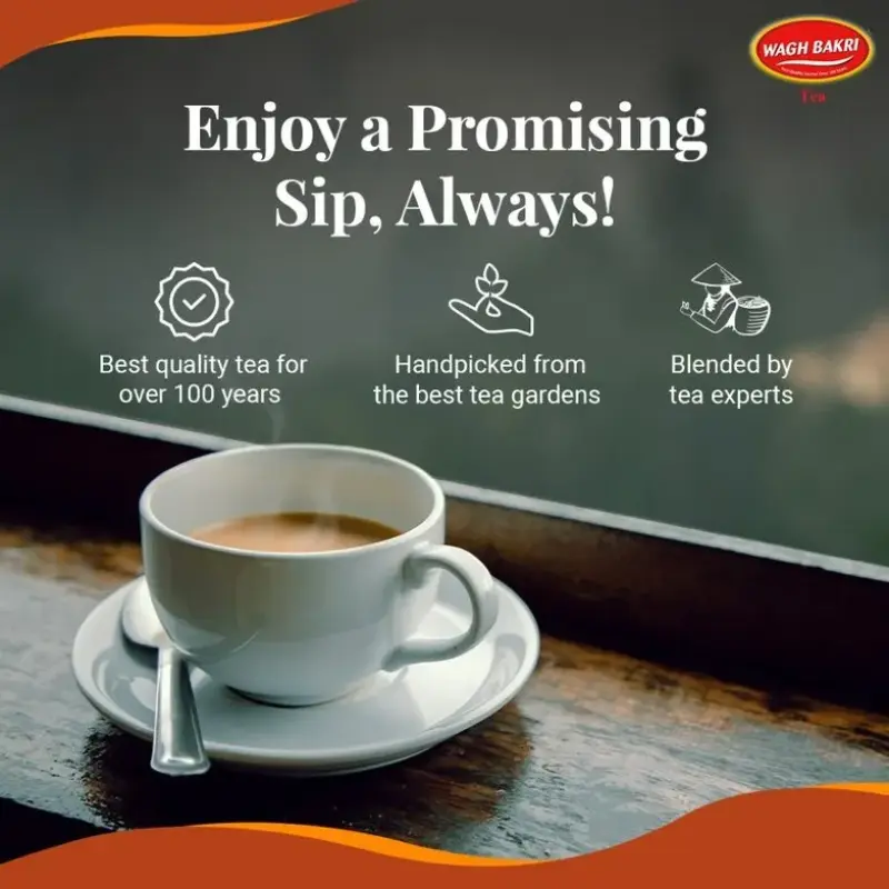 Wagh Bakri Instant Tea Premix Ginger