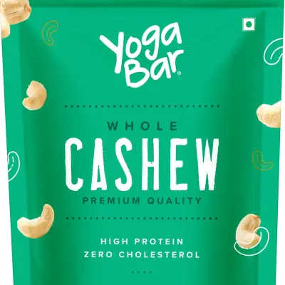 Yogabar Premium Cashews | 100% Natural King Size Crunchy Kaju | Premium Nuts & Dry Fruits
