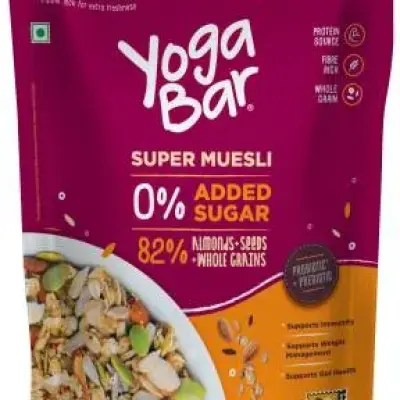 Yogabar Super Muesli No Added Sugar