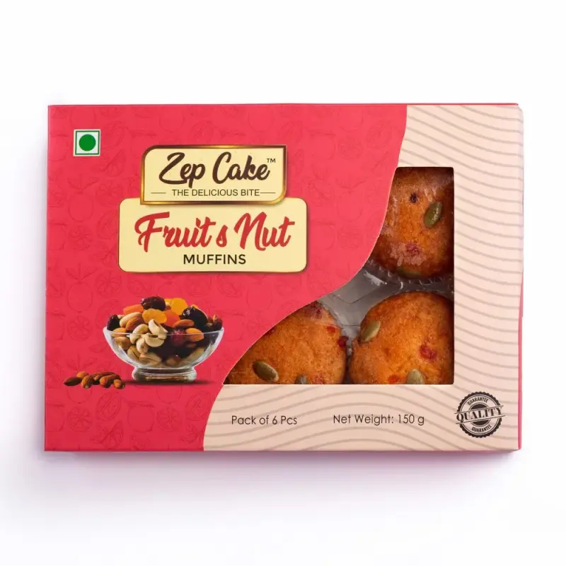 Zep Cake Muffin Fruit & Nut
