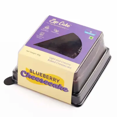 Zep Cake Premium Blueberry NY Cheese Cake Slice