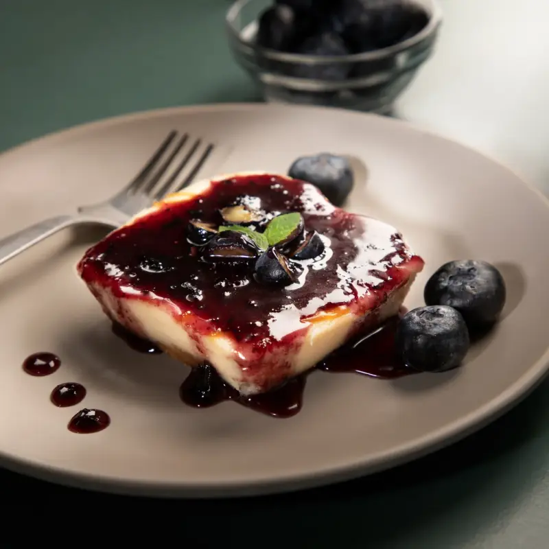 Zep Cake Premium Blueberry NY Cheese Cake Slice